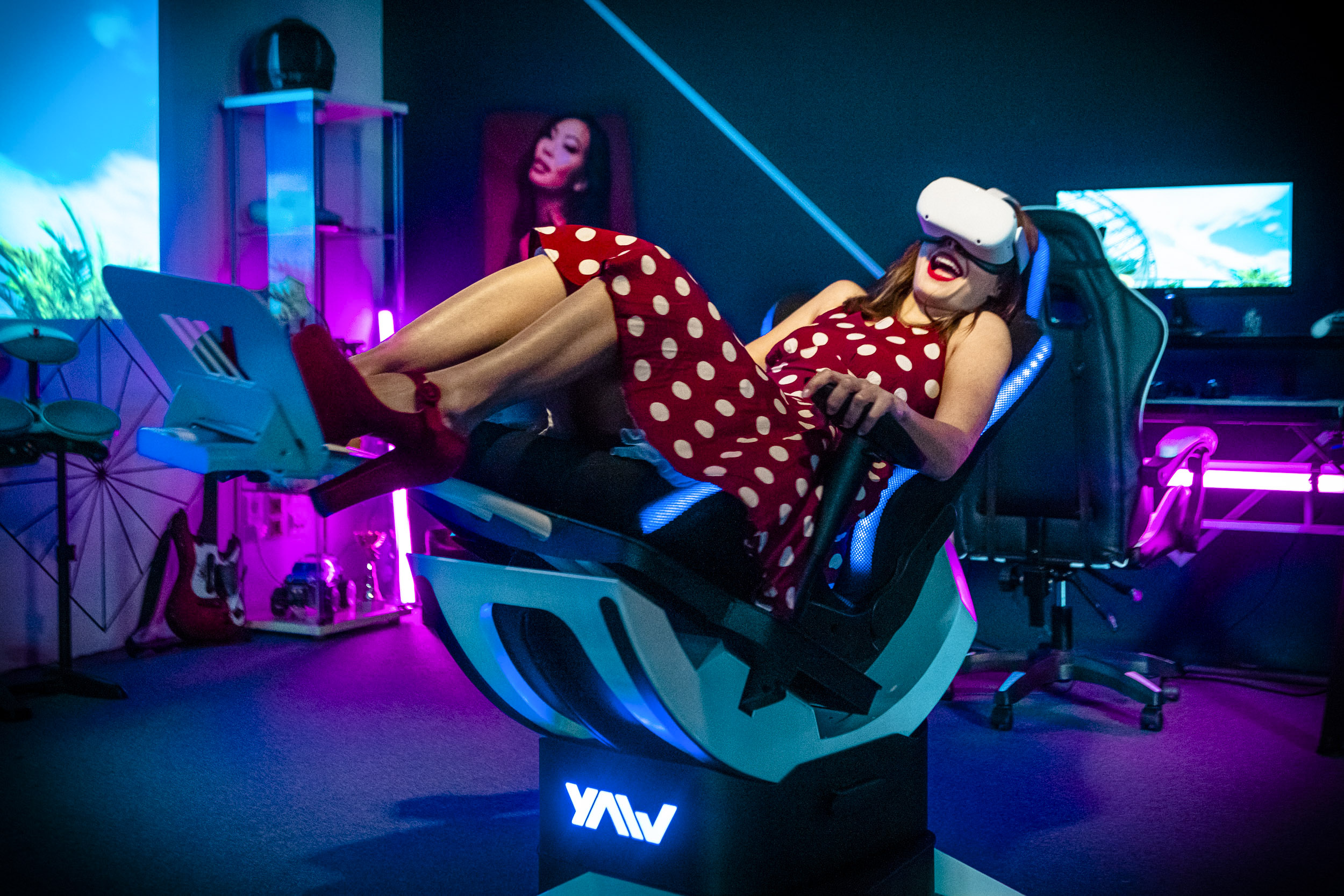 Кресло для VR-симуляции