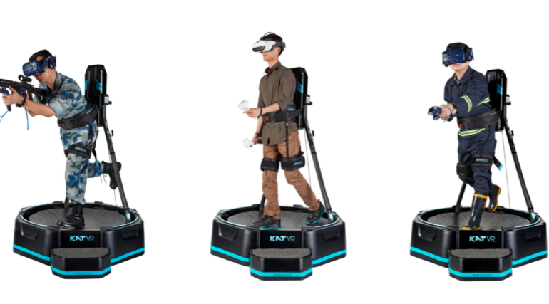 kat-walk-mini-s:-a-next-gen-vr-treadmill-for-arcades