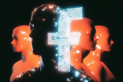 Meta headquarters at night as company announces 15000 layoffs to fund AI spending in 2026