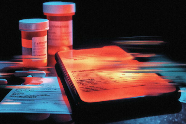 Cracked medical interface representing security vulnerabilities in AI-built telehealth companies