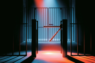 An open turnstile in front of a firmly shut gate, representing a safety layer that allowed the attack then blocked the cleanup